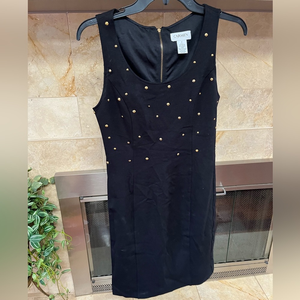 Black Studded Dress